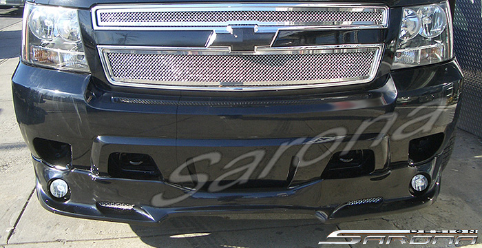 Custom Chevy Suburban  SUV/SAV/Crossover Front Lip/Splitter (2007 - 2014) - $390.00 (Part #CH-013-FA)